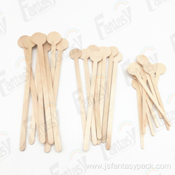 Birch Wood Coffee Mixer Stirrers